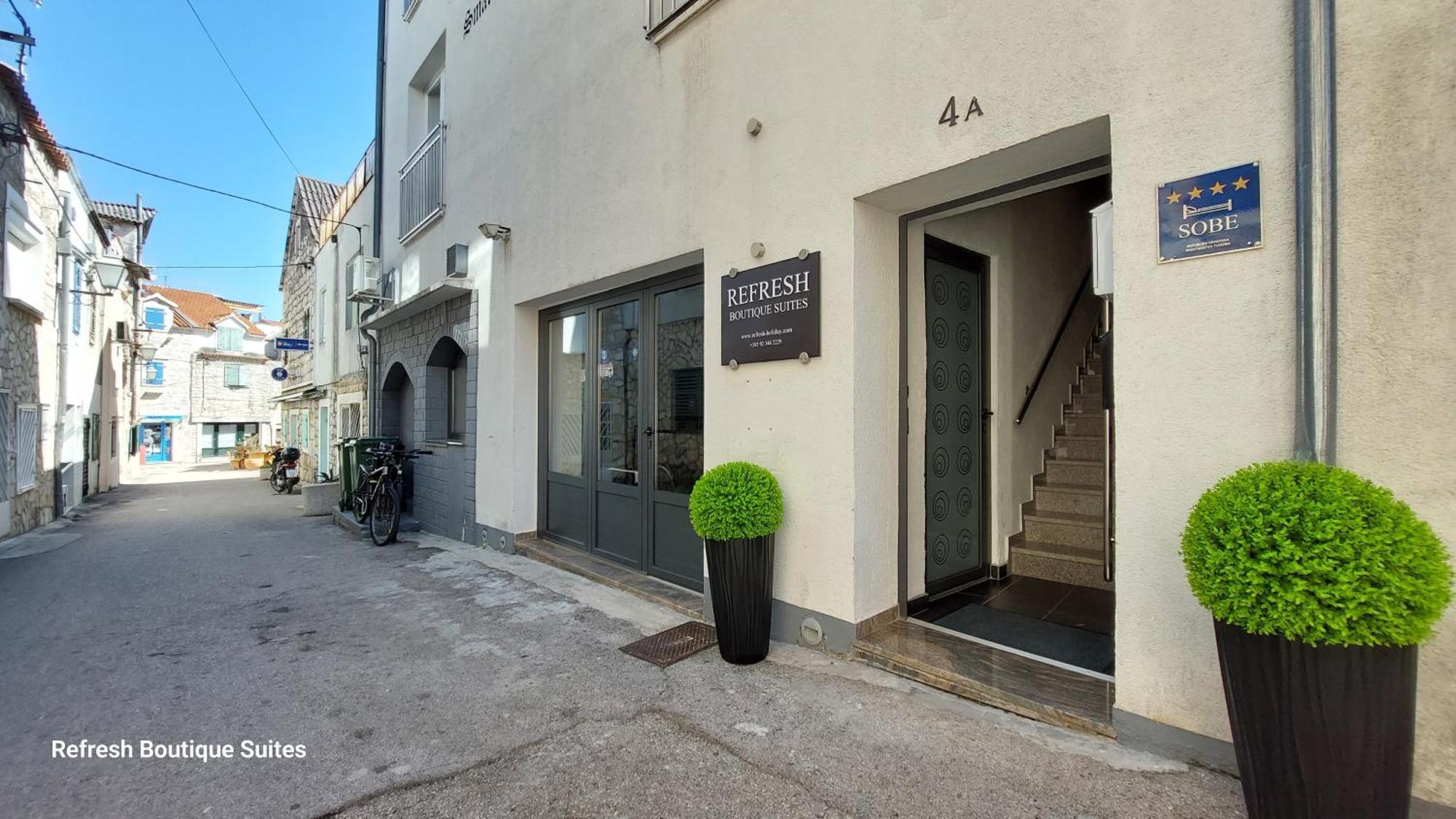 Refresh Boutique Suites - Central Point Vodice Ngoại thất bức ảnh
