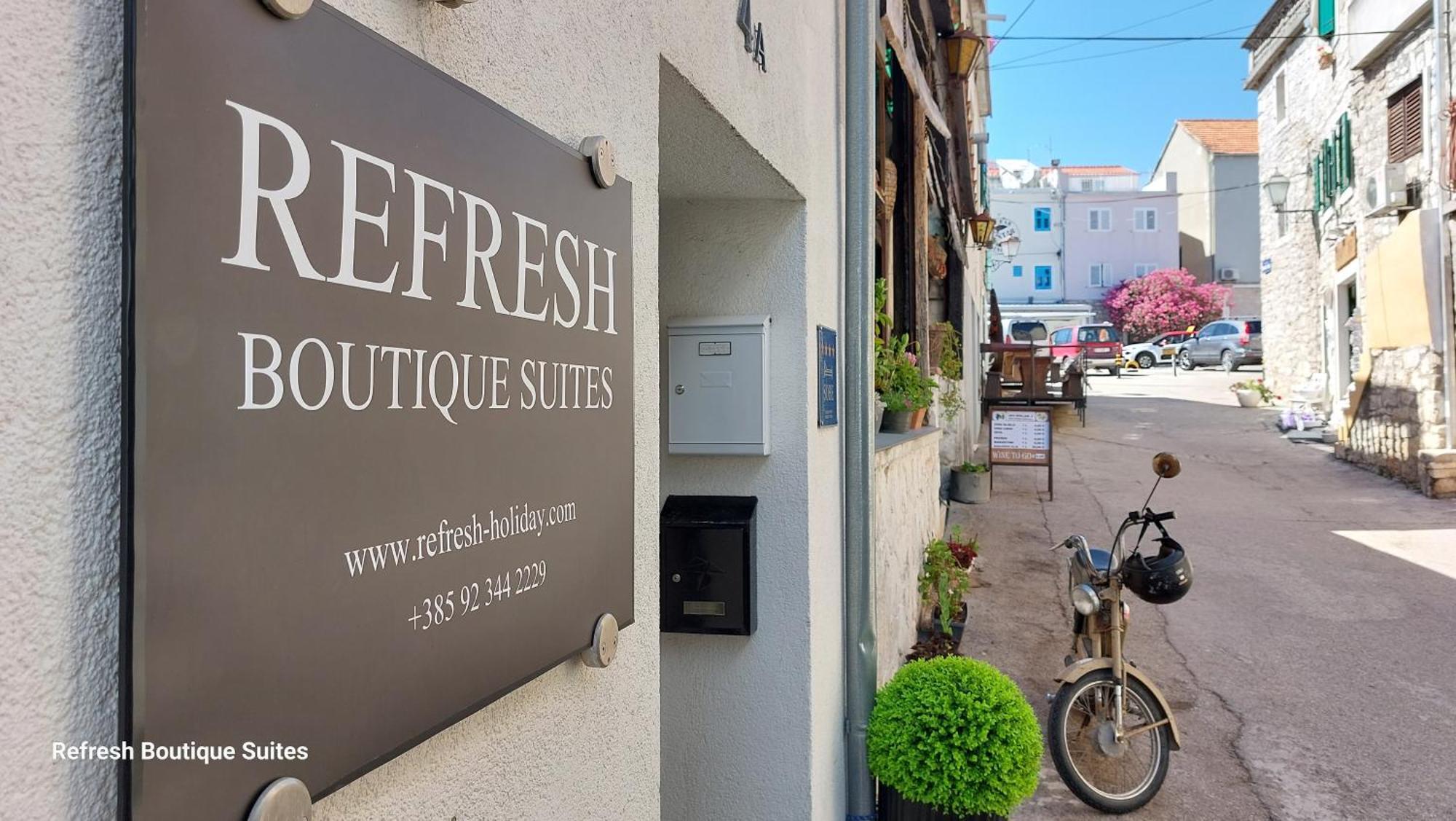Refresh Boutique Suites - Central Point Vodice Ngoại thất bức ảnh