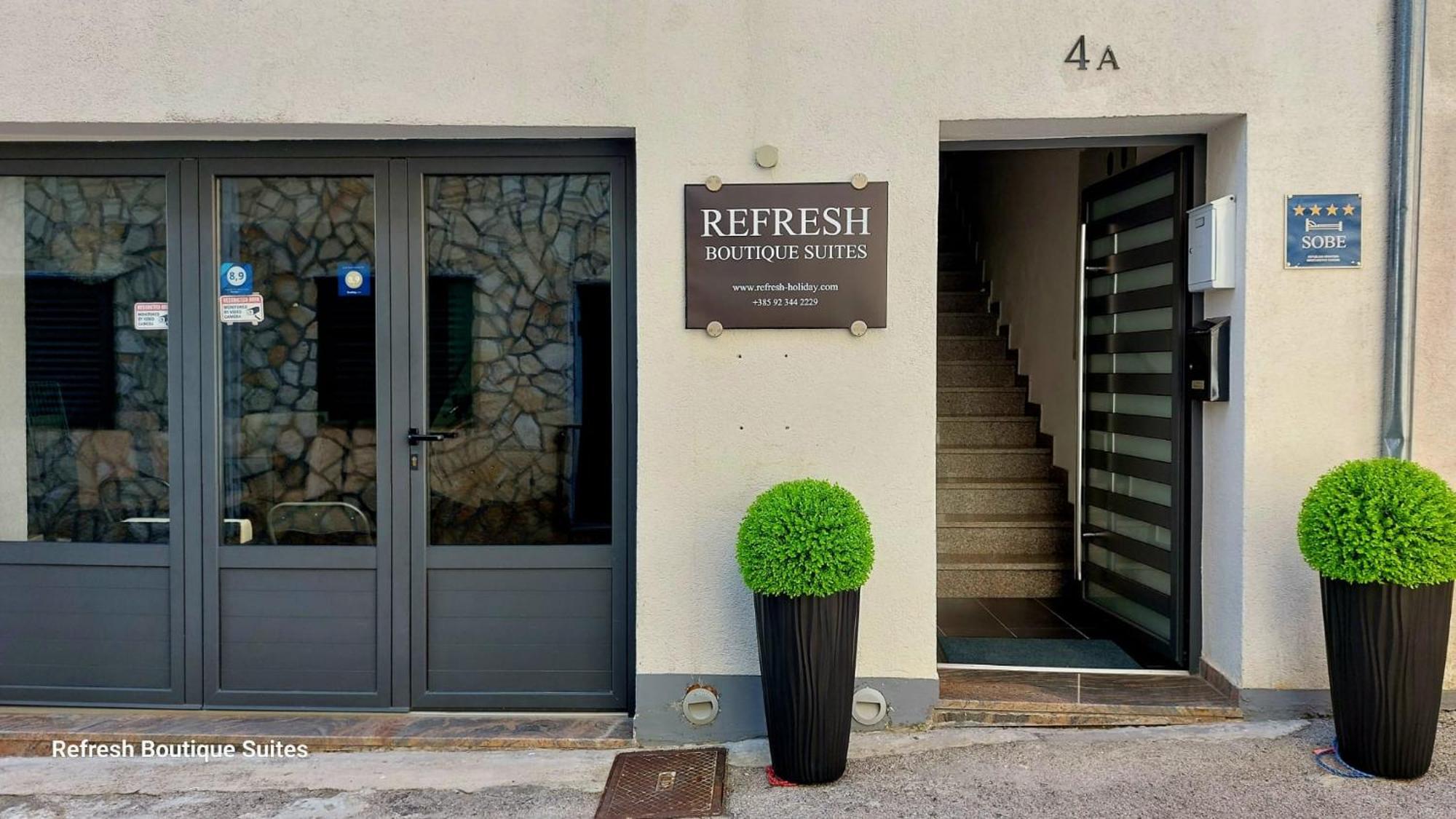 Refresh Boutique Suites - Central Point Vodice Ngoại thất bức ảnh